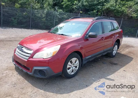 2013 Subaru Outback 2.5I from USA, damaged, VIN 4S4BRBAC8D3282973